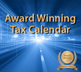 Award Winning Tax Calendar